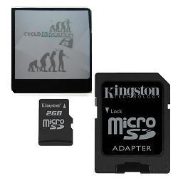 CycloDS iEvolution w/ 2GB Kingston MicroSD Card + Free USB Charge Cable 
