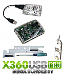 X360USB Pro & CK3i  Mega Bundle #2 Jungle Edition w/ Bonus USB TO MOLEX 5V POWER CABLE
