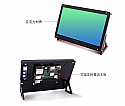 7 Inch Touch Screen Monitor for Raspberry Pi, Portable IPS Display 1024 * 600 HDMI Touchscreen with Case