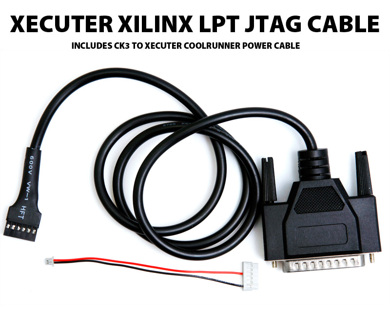 Xecuter CoolRunner Xilinx LPT JTAG Cable