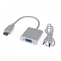 HDMI to VGA Adapter with Audio Interface